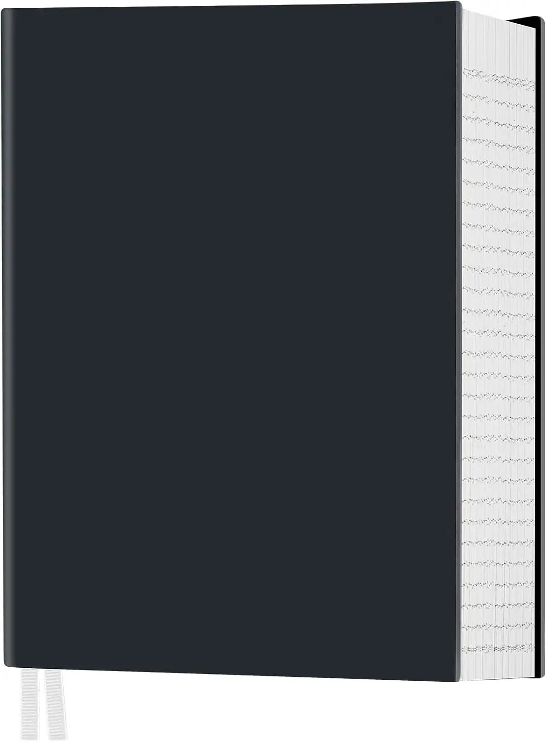 Leather Journal Notebook, 8.5x11 A4 Size, 400 Pages College Ruled with Sticky Tabs and Inner Pocket for Work School Writing