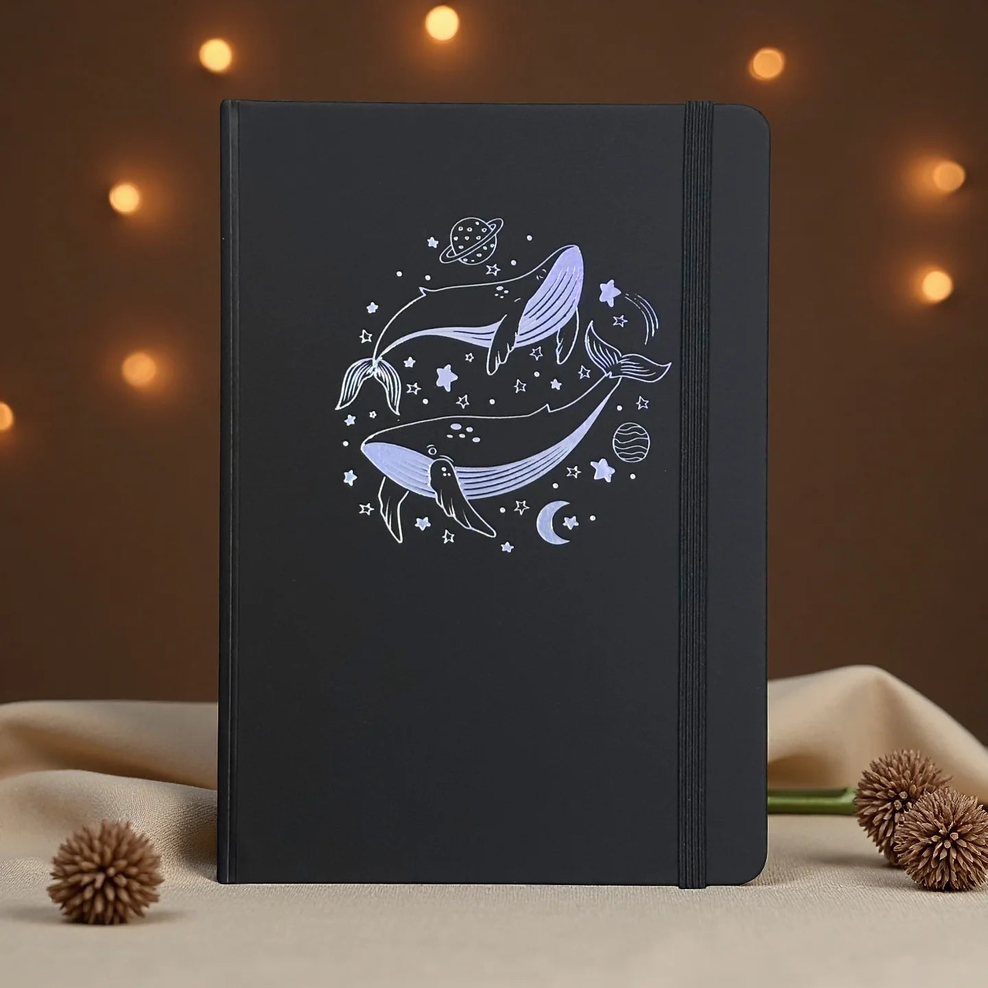 Dotted Journal Sketchbook Dot Grid Notebook A5 160gsm Thick Paper 160 Pages Faux Leather Hardcover Writing Drawing Journal